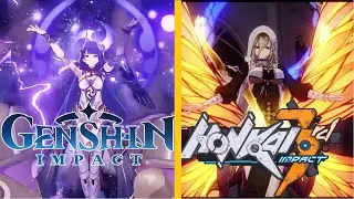 Weeklie bosses - Genshin Impact vs Honkai Impact 3rd pt1