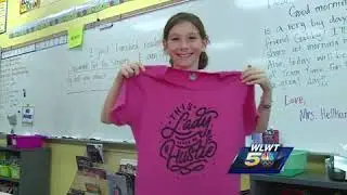 Second-grader inspiring young girls by starting her own online business