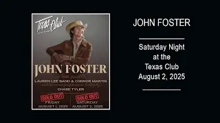 John Foster &ndash; Saturday Night at the Texas Club