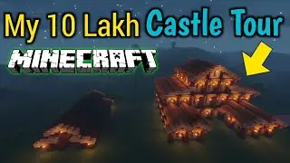 Mera Lakhon Ka Castle 😮 - Minecraft House Tour Hindi #minecraft #minecrafthouse