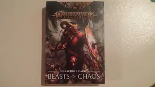 Age of Sigmar, Beasts of Chaos Warscroll Cards.