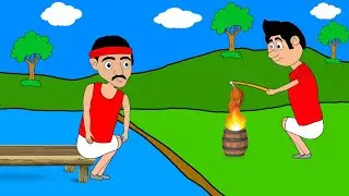 Chicken Fry - Funny Cartoon Animation | Yaja 2D