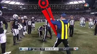 NFL MEASURING FIRST DOWN WITH PAPER (rigged)