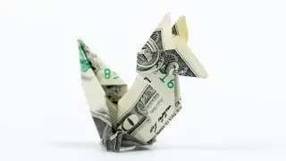 Dollar Origami Animals 🦊 Making a FOX out of money