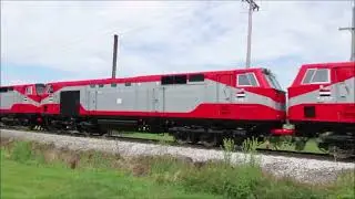 Four New Egyptian National Railways ES30ACi's Testing 7 26 22 Erie PA