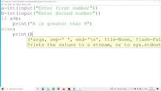 python program to find largest of two numbers  | maximum of two numbers in python