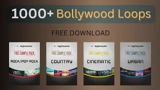 1000+ Bollywood Loops | Free Download |Free Sample Pack 2023 |Pop, Rock, Country & Cinematic Samples