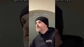 Метал-музыкант разозлился на церемонию вручения премии &laquo;Грэмми&raquo; 😂🤘