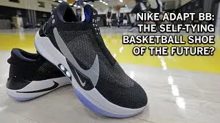 Nike's new self-tying shoe is trying to change basketball