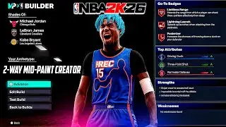 BEST 6'8 NON-META DO IT ALL BUILD ON NBA 2K26