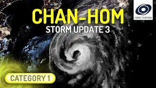 Typhoon Chan-Hom Remains a Threat to Japan