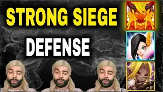 TESARION In Defense Is Something Else - Summoners War Siege Stream