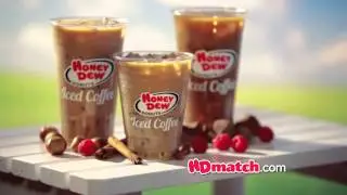 Davis Advertising - Honey Dew Donuts | HDMatch.com Iced Coffee