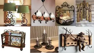 Transform and Revive Reclaimed Wood and Metal Waste into Stunning Handcrafted Home D&eacute;cor