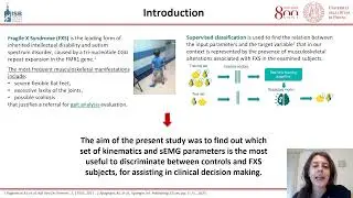 PB010 - A supervised classification of children with fragile X syndrome and controls based on kinema