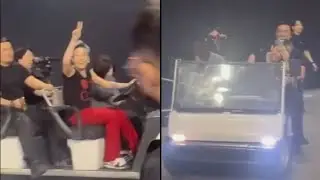 The Viral Golf Cart Moment That Shocked Fans!