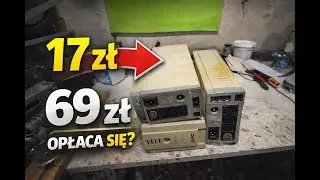 Kupiłem 3 UPS-y za 17 zł&hellip; tyle odzyskałem na złomie