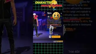 OB52 CHARACTER ABALITY CHANGE🤯🥵 #freefireclips #gorillatag  #viralshorts