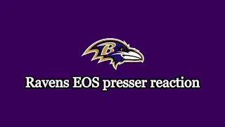Ravens HONEST end of season presser