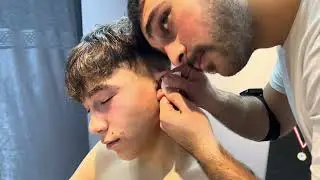 ASMR Barber's Super Massage Service