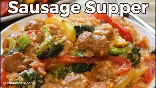 One-Pan Sausage & Veggie Supper (30 Minutes!)