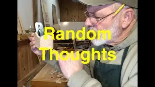 Random Thoughts - Plane Talk Jan 24, 2026 #woodworking #wood #craft #tools #handmade