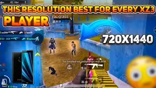 THIS RESOLUTION BEST FOR EVERY XZ3 PLAYER |720x1440|GAMEPLAY AFTER CHANGED RESOLUTION