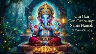 #Ganesh Mantra 108 Times - Om Gan Ganpataye Namo Namah | गणेश मंत्र - ओम गण गणपते नमो नमः