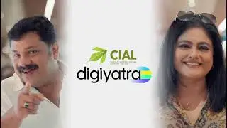 Digiyatra; പറക്കാം, Q നിൽക്കാതെ!!    #digiyatra #digiyatraapp #manjupillai #hareeshkanaran  #cial