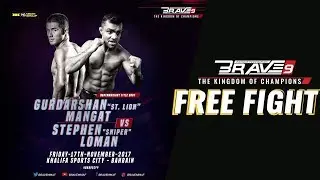 BRAVE CF 9 FREE FIGHT: BANTAMWEIGHT WORLD TITLE-MANGAT VS LOMAN