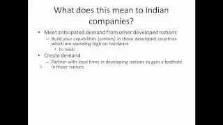 Indian IT export diversification Part 2