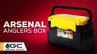 Golden Catch Arsenal Anglers Box and Rod Stand Review