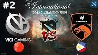 КАК ЖЕ ОНИ МЕСЯТ ДРУГ ДРУГА! | Vici Gaming vs TnC #2 (BO3) The International 2019