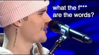 Famous Singers Forget their OWN Lyrics