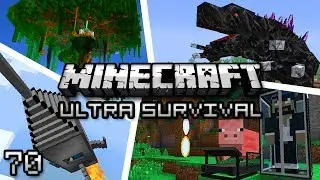 Minecraft: Ultra Modded Survival Ep. 70 - MAGIC PROJECTILE OF AWESOME