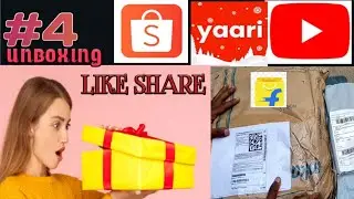 Daily Unboxing #4 |yaari  Shopee Rs.1 Loot Unboxing&nbsp;#loot. Shopee @1rupees sale 🤑 Unboxing#loot#Free