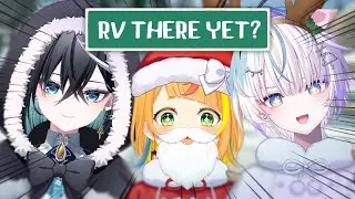 〖 RV There Yet? 〗1mmも浮かれてない女達とケーキを食べながら爆走〖 眠雲ツクリ 小廻こま 雨夜リズ / ミリプロ 〗