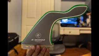S wing twin 520 surfboard fin review