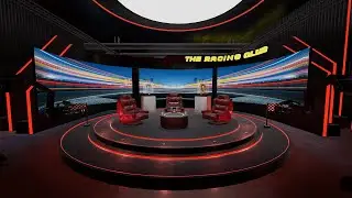 Sports TV Studio | Game-Ready Environment | Unity Engine