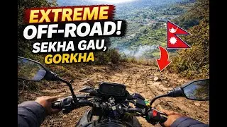 Off-Road Ride to Sekha Gau, Gorkha 🇳🇵 | Village Jatra & Real Nepal Roads