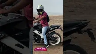 Burnout on ns200 #smpvlogs #ytshorts #ns200 #bikelover #r15