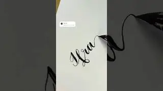Ifra | Name calligraphy | #calligraphy #dippencalligraphy #dippen #satisfying #shorts