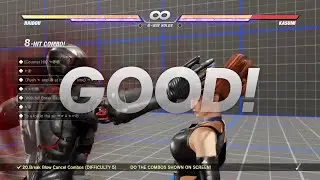 Dead or Alive 6 - Raidou Combo Challenges (Edited Trials)