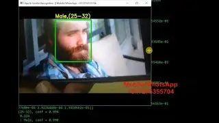 Real Time Age & Gender Recognition Using Camera Python Project Code