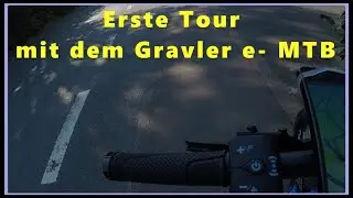 Die erste Tour mit dem Graveler e- MTB