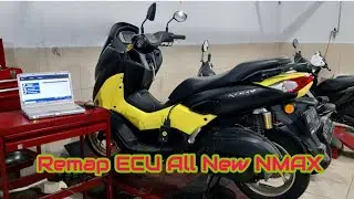 Reprogram atau Remap ECU Yamaha Nmax 155 dengan Yamaha diagnostic tools
