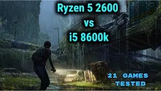 Ryzen 5 2600 vs i5 8600k in 2019