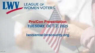 (October 2025) November 2025 Santa Clara County Pro Cons for Measure A and Proposition 50