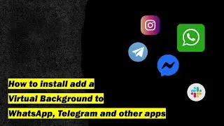 How to Add a Virtual Background to WhatsApp Calls (No Native Feature Needed) #automation #whatsapp