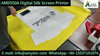 Computer Digital Printer for Silk Screen Printing No Need Film AMD550A